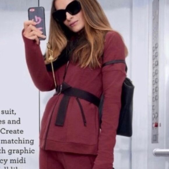 Cabi Red Zippered ATC 4122 Training Jacket Small - Picture 2 of 7